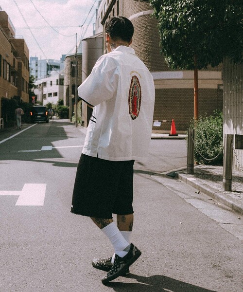 Subciety（サブサエティ）の「Barber shirt（シャツ/ブラウス・メンズ・ホワイト/ブラック・MEDIUM/SMALL/X-LARGE/LARGE）」の8枚目の写真