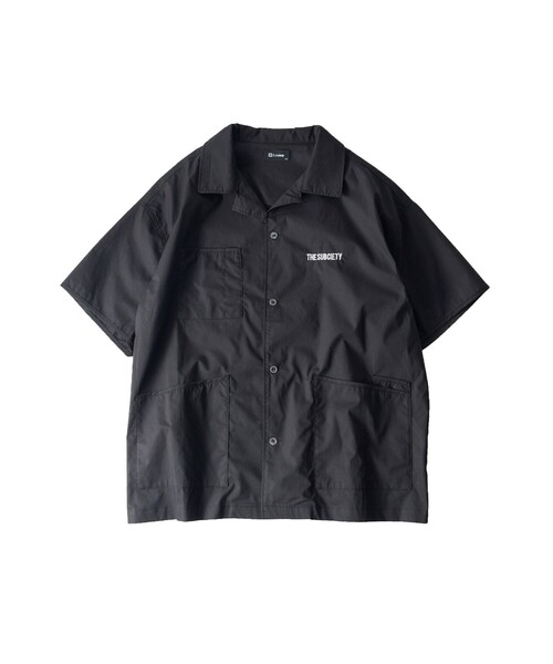 Subciety（サブサエティ）の「Barber shirt（シャツ/ブラウス・メンズ・ホワイト/ブラック・MEDIUM/SMALL/X-LARGE/LARGE）」の9枚目の写真