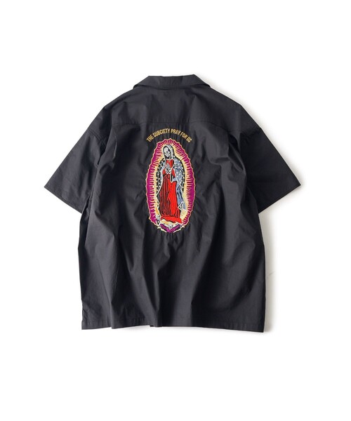 Subciety（サブサエティ）の「Barber shirt（シャツ/ブラウス・メンズ・ホワイト/ブラック・MEDIUM/SMALL/X-LARGE/LARGE）」の10枚目の写真