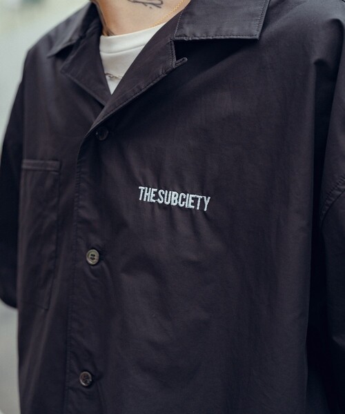 Subciety（サブサエティ）の「Barber shirt（シャツ/ブラウス・メンズ・ホワイト/ブラック・MEDIUM/SMALL/X-LARGE/LARGE）」の13枚目の写真