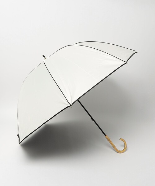 セール】【別注】＜because＞パイピングアンブレラ / 晴雨兼用