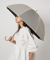 because（ビコーズ）の「【別注】＜because＞パイピングアンブレラ / 晴雨兼用 / レイン（長傘）」