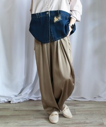 BITTOKO（ビットコ）の「変形サテンバルーンパンツ（スラックス）」