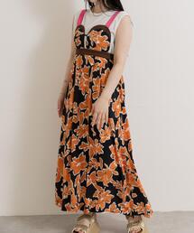 cwtch DRAWSTRING FLOWER DRESS