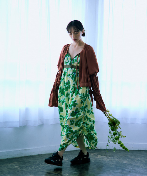 cwtch DRAWSTRING FLOWER DRESS（ワンピース）｜THE GOODLAND