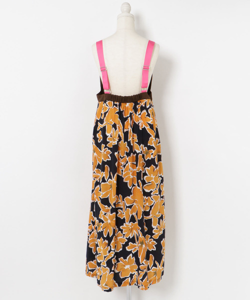 THE GOODLAND MARKET(ザグッドランドマーケット)の「cwtch DRAWSTRING FLOWER DRESS(ワンピース・レディース・イエロー/ブラック・FREE)」の21枚目の写真