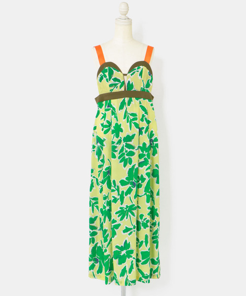 THE GOODLAND MARKET(ザグッドランドマーケット)の「cwtch DRAWSTRING FLOWER DRESS(ワンピース・レディース・イエロー/ブラック・FREE)」の22枚目の写真