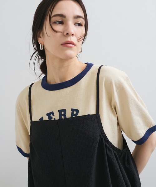SIERRA DESIGNS(シェラデザイン)の「【SIERRA DESIGNS】Good On×SIERRA DESIGNS 64 RINGER TEE(Tシャツ/カットソー・レディース・オレンジ/サックスブルー/オリーブ/ネイビー・FREE)」の11枚目の写真