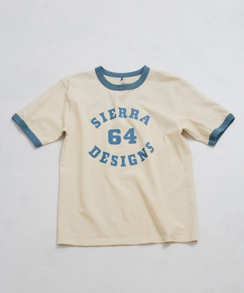 SIERRA DESIGNS(シェラデザイン)の「【SIERRA DESIGNS】Good On×SIERRA DESIGNS 64 RINGER TEE(Tシャツ/カットソー・レディース・オレンジ/サックスブルー/オリーブ/ネイビー・FREE)」の13枚目の写真