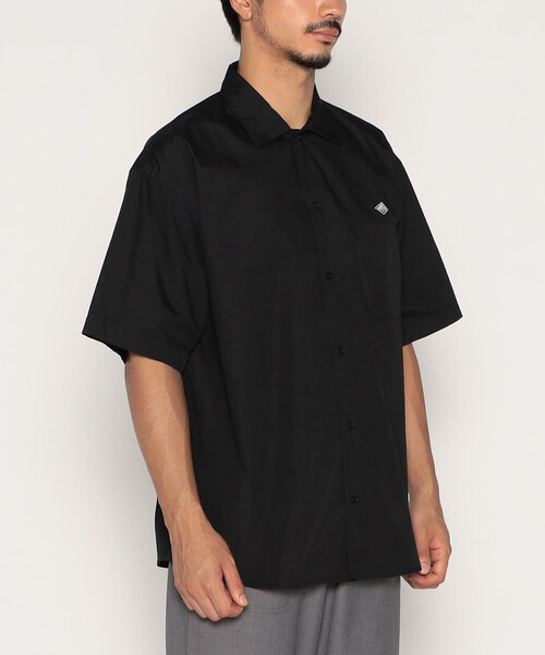 DANTON(ダントン)の「MEN'S BACK LOGO SHORT SLEEVE WORK SHIRT(シャツ/ブラウス・メンズ・ブラック/グレイッシュベージュ/ホワイト/ネイビー・40/42/38/44)」の10枚目の写真