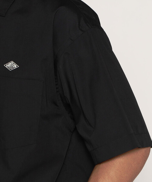 DANTON(ダントン)の「MEN'S BACK LOGO SHORT SLEEVE WORK SHIRT(シャツ/ブラウス・メンズ・ブラック/グレイッシュベージュ/ホワイト/ネイビー・40/42/38/44)」の15枚目の写真