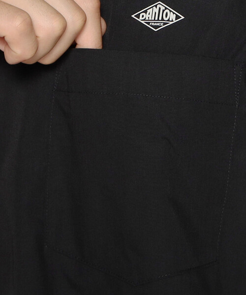 DANTON(ダントン)の「MEN'S BACK LOGO SHORT SLEEVE WORK SHIRT(シャツ/ブラウス・メンズ・ブラック/グレイッシュベージュ/ホワイト/ネイビー・40/42/38/44)」の16枚目の写真