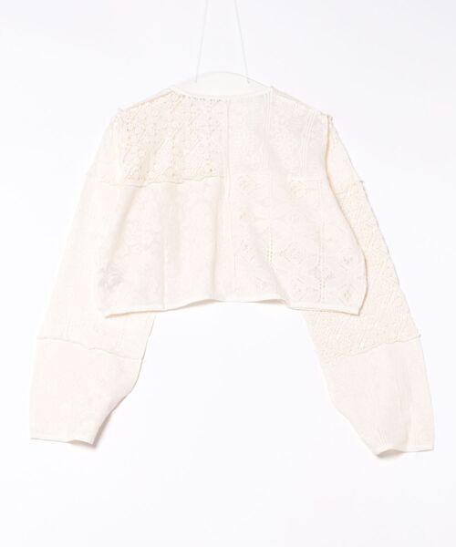 カーディガン anuke 25SS Patchwork Lace Cardigan ànuke online store（アンヌーク） / Patchwork Lace