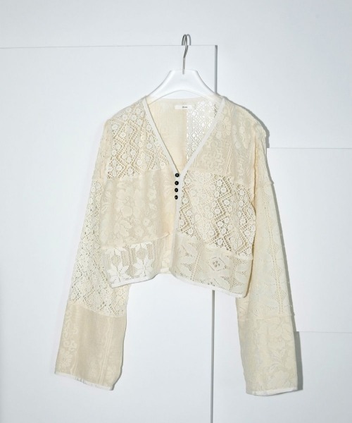 Patchwork Lace Cardigan アンヌーク ànuke online store（アンヌーク） / Patchwork Lace