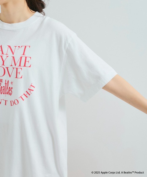 GOOD ROCK SPEED（グッドロックスピード）の「【THE BEATLES/ザ ビートルズ】CANT BUY ME LOVE Tシャツ（Tシャツ/カットソー・レディース・ホワイト・FREE）」の9枚目の写真