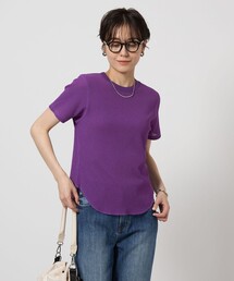 シアー」に該当するレディースのTシャツ/カットソー（パープル