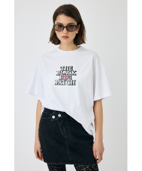 ル 年末のプロモーション BEP OG RHINESTONE Tシャツ（Tシャツ/カットソー）｜MOUSSY トップス