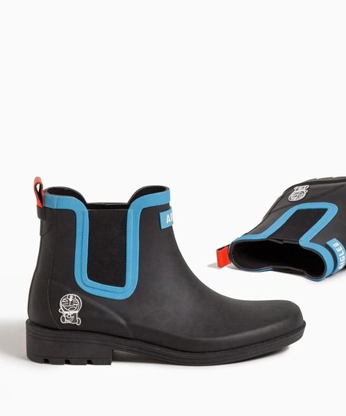 AIGLE（エーグル）の「【ドラえもん】 カーヴィル ラバーブーツ（レインシューズ・レディース・ブラック・35/37/36/39/38/40/41/43/42/45/44）」の5枚目の写真