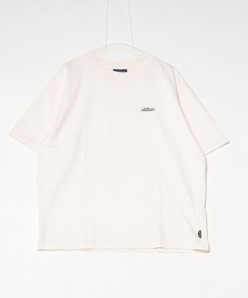 THOUSAND MILE（サウザンドマイル）の「【THOUSAND MILE】SHORT SLEEVE TEE VINTAGE LIKE/半袖Tシャツ　ヴィンテージライク（Tシャツ/カットソー・メンズ・イエロー/オフホワイト/ブラック/ライトブルー/ライトピンク・SMALL/MEDIUM/LARGE/X-LARGE）」の2枚目の写真