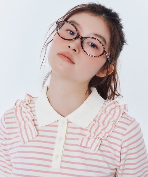 FCMM(エフシーエムエム)の「【日本限定】BORDER POLO SHIRT / ボーダーポロシャツ(ポロシャツ・レディース・ピンク/ライトグレー/ブラック/ネイビー・SMALL/MEDIUM)」の12枚目の写真