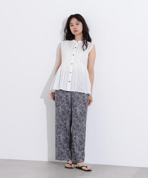 N.（N. Natural Beauty Basic）（エヌエヌナチュラルビューティーベーシック）の「レオパードイージーパンツ（その他パンツ・レディース・ブラウン系その他/ブラック系その他・MEDIUM）」の11枚目の写真