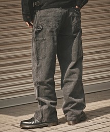 ALL RUNS（オールランズ）の「ヴィンテージ 加工 ダブルニー ペインターデニムパンツ（デニムパンツ）」