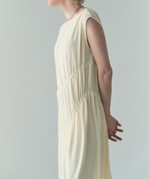 Muel Chic(ミュエルシック)の「Arbon onepiece アーボンワンピース(ワンピース・レディース・ブラック/オレンジ/ホワイト・MEDIUM/SMALL)」の18枚目の写真
