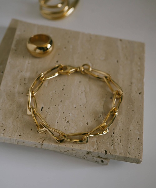 Ops.（オプス）の「ブレスレット レディース シルバー925 ゴールド 金属アレルギー対応【eive-br エイブ】（ブレスレット・レディース・シルバー/イエローゴールド・ONE SIZE）」の13枚目の写真