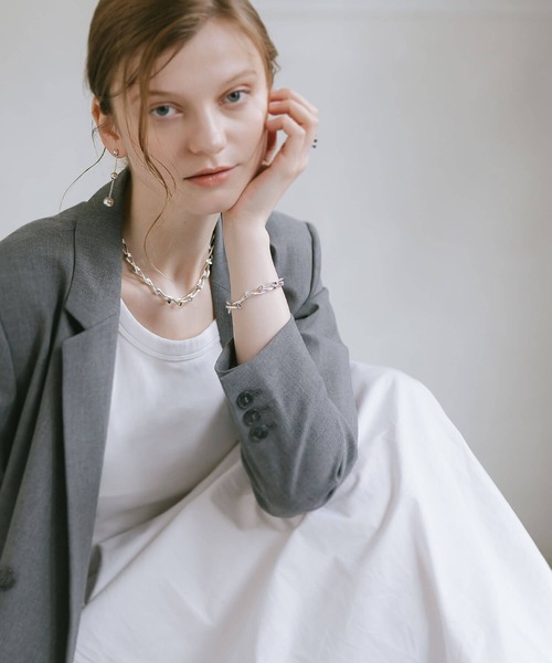 Ops.（オプス）の「ブレスレット レディース シルバー925 ゴールド 金属アレルギー対応【eive-br エイブ】（ブレスレット・レディース・シルバー/イエローゴールド・ONE SIZE）」の18枚目の写真