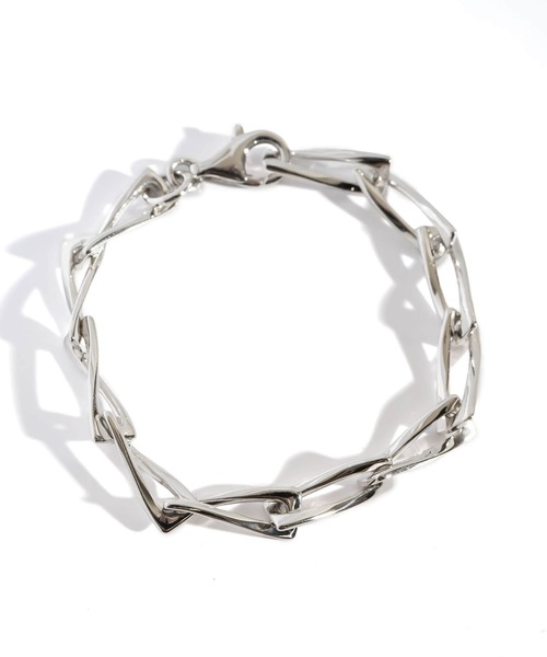 Ops.（オプス）の「ブレスレット レディース シルバー925 ゴールド 金属アレルギー対応【eive-br エイブ】（ブレスレット・レディース・シルバー/イエローゴールド・ONE SIZE）」の3枚目の写真