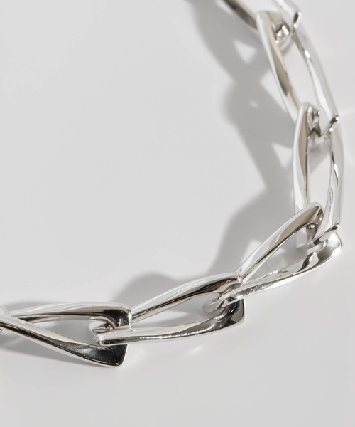 Ops.（オプス）の「ブレスレット レディース シルバー925 ゴールド 金属アレルギー対応【eive-br エイブ】（ブレスレット・レディース・シルバー/イエローゴールド・ONE SIZE）」の5枚目の写真