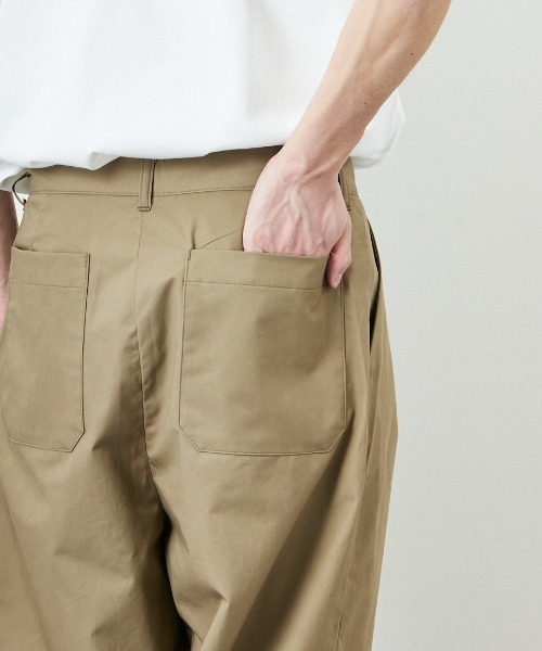 STILL BY HAND（スティルバイハンド）の「[STILL BY HAND/スティルバイハンド] 別注 中太ストレートパンツ（その他パンツ・メンズ・カーキ/ネイビー/キナリ・44/46/48）」の20枚目の写真