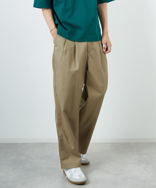 STILL BY HAND（スティルバイハンド）の「[STILL BY HAND/スティルバイハンド] 別注 中太ストレートパンツ（その他パンツ・メンズ・カーキ/ネイビー/キナリ・44/46/48）」の21枚目の写真