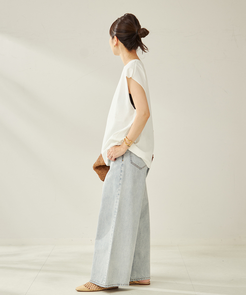 セール】Peach Big Tank（Tシャツ/カットソー）｜Plage（プラージュ