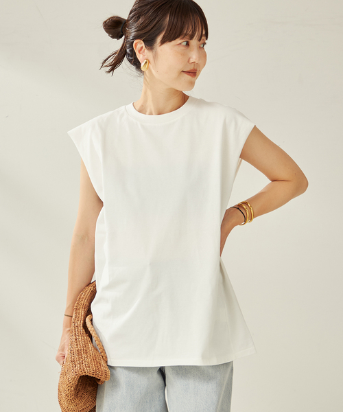 セール】Peach Big Tank（Tシャツ/カットソー）｜Plage