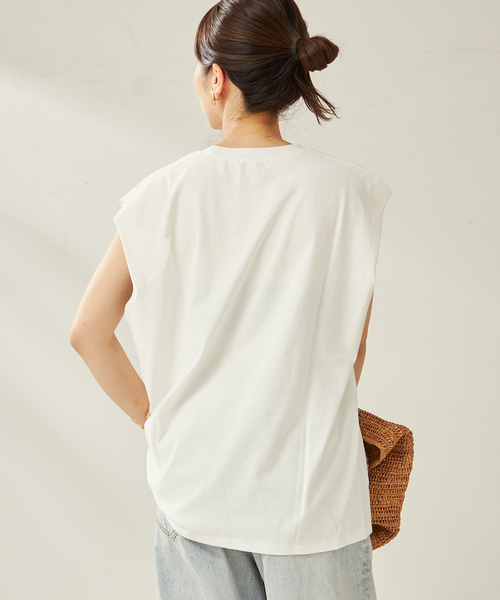 セール】Peach Big Tank（Tシャツ/カットソー）｜Plage