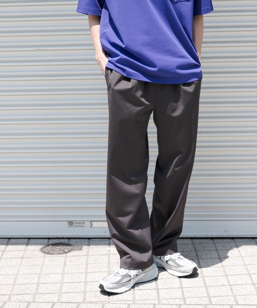 FORK&SPOON（フォークアンドスプーン）の「FORK&SPOON　SOLOTEXストレッチパンツ（その他パンツ・メンズ・ベージュ系その他/チャコールグレー・4/5）」の2枚目の写真