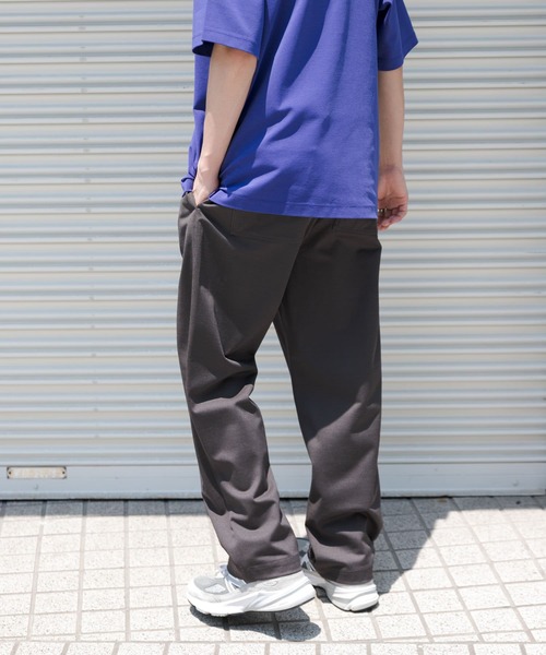 FORK&SPOON（フォークアンドスプーン）の「FORK&SPOON　SOLOTEXストレッチパンツ（その他パンツ・メンズ・ベージュ系その他/チャコールグレー・4/5）」の5枚目の写真