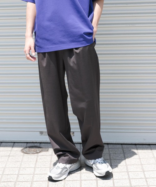 FORK&SPOON（フォークアンドスプーン）の「FORK&SPOON　SOLOTEXストレッチパンツ（その他パンツ・メンズ・ベージュ系その他/チャコールグレー・4/5）」の7枚目の写真