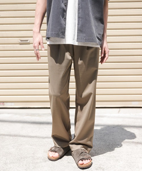 FORK&SPOON（フォークアンドスプーン）の「FORK&SPOON　SOLOTEXストレッチパンツ（その他パンツ・メンズ・ベージュ系その他/チャコールグレー・4/5）」の10枚目の写真