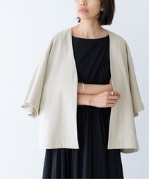 【美品】 イエナ 近年モデルノーカラージャケット ブルゾン リネン IENA イエナ リネンライトBZ ノーカラー ブルゾン 麻混 - メルカリ
