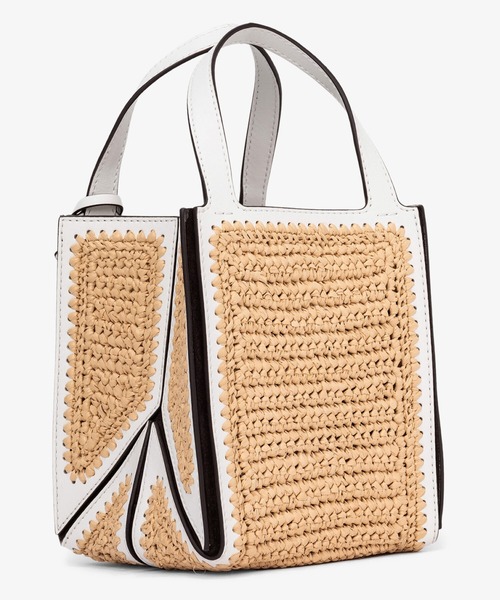 MICHAEL KORS（マイケルコース）の「JORDI ハンドクロシェ & レザー トート スモール（トートバッグ・レディース・ベージュ系その他・FREE）」の3枚目の写真