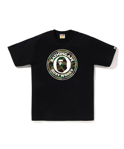 【A BATHING APE】1ST CAMO BUSY WORKS TEE 要在庫確認 1ST CAMO BUSY WORKS TEE（Tシャツ/カットソー）｜A BATHING APE
