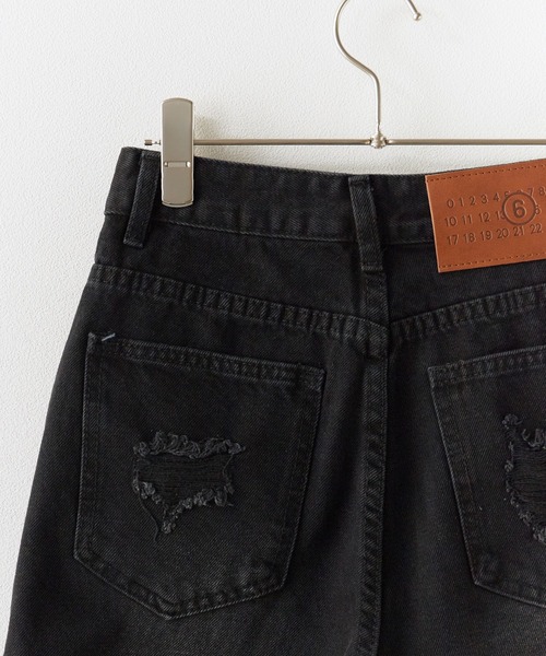 コットン ダメージ ショートパンツ セール】Cotton Damaged Shorts / コットン ダメージ加工