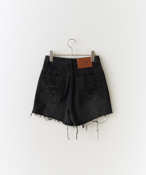 セール】Cotton Damaged Shorts / コットン ダメージ加工