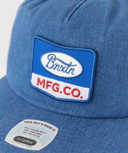 BRIXTON（ブリクストン）の「BRIXTON/ブリクストン PHILLIPS NP MP TRUCKER HAT キャップ メンズ 夏物 夏服（キャップ・メンズ・ブラック/インディゴブルー・ONE SIZE）」の12枚目の写真