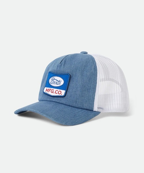 BRIXTON（ブリクストン）の「BRIXTON/ブリクストン PHILLIPS NP MP TRUCKER HAT キャップ メンズ 夏物 夏服（キャップ・メンズ・ブラック/インディゴブルー・ONE SIZE）」の6枚目の写真