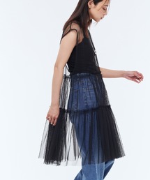 Narcissus | フリルレイヤードシアーワンピース(ワンピース)