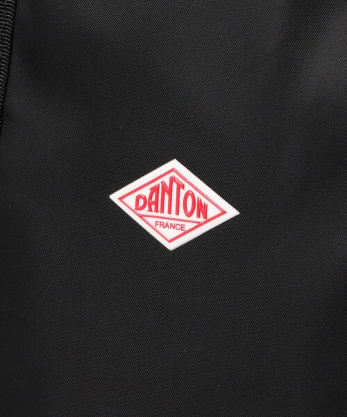 DANTON（ダントン）の「DANTON / POLYESTER TWILL BACKPACK（バックパック/リュック・レディース・ブラック/ベージュ・ONE SIZE）」の6枚目の写真