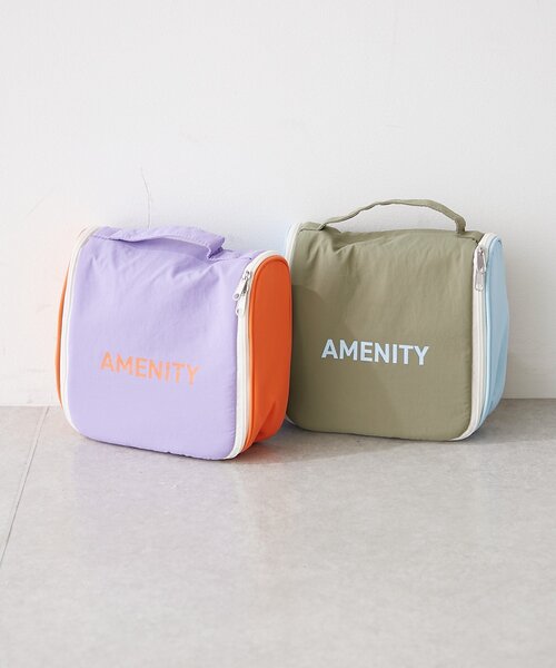 reikaAmerivintage 大容量トラベルポーチ　接水ノベルティ reika様専用Amerivintage 大容量トラベルポーチ 接水ノベルティ